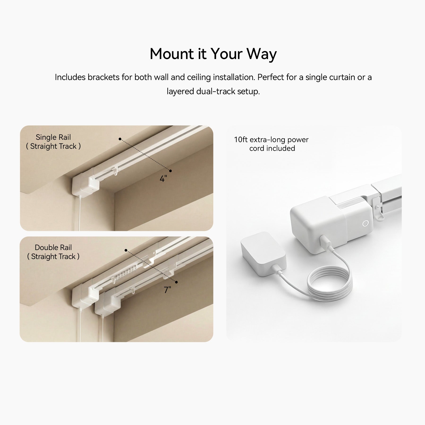 RezeFlow Mini Smart Curtains Set M1
