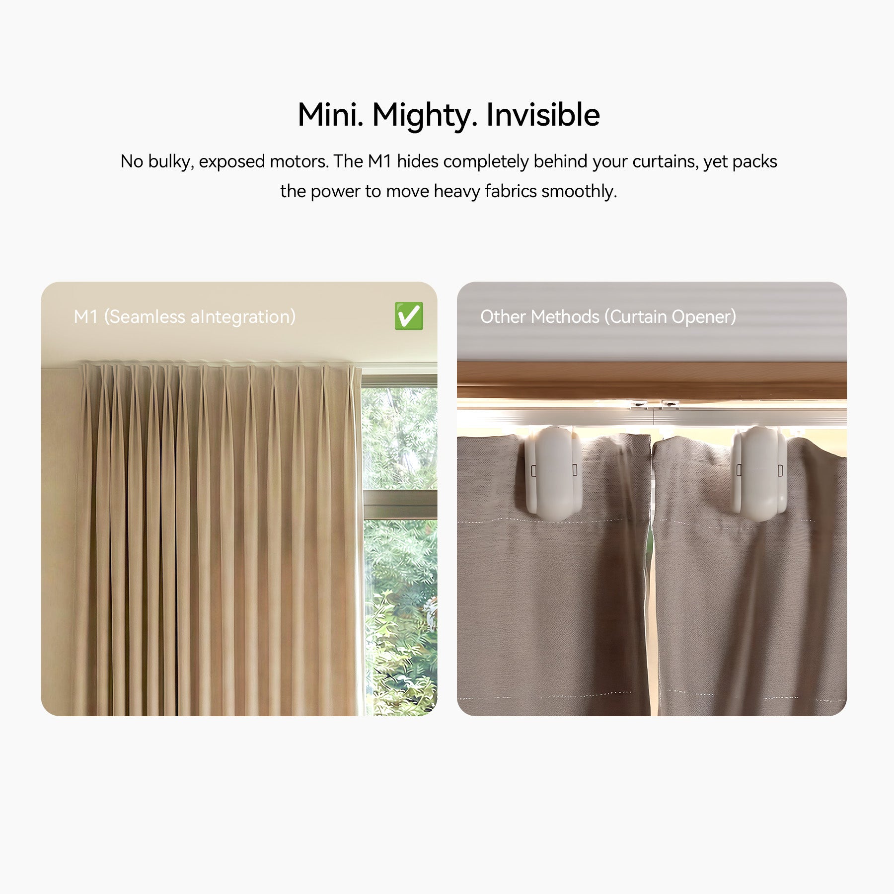 RezeFlow Mini Smart Curtains Set M1