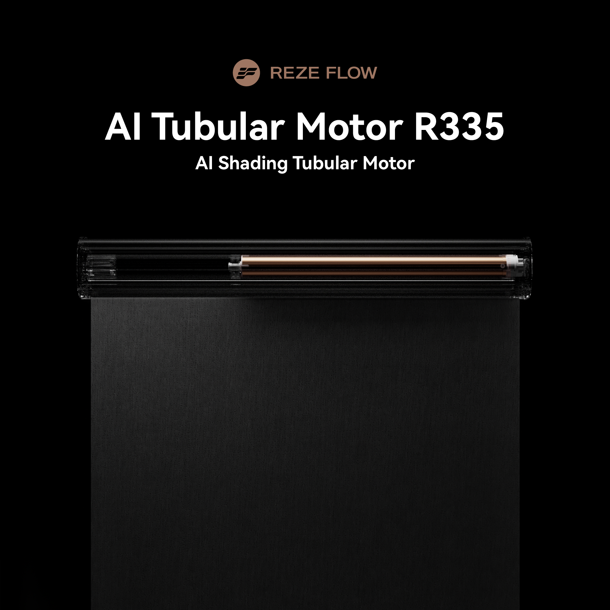 REZEFLOW R335 Smart Tubular Motor for Roller Shades